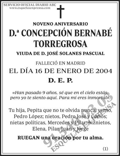 Concepción Bernabé Torregrosa